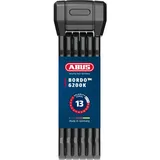ABUS Bordo 6200K/90 Schwarz Faltschloss
