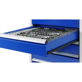 Rau Montagewagen Metall 1145x650x975 mm bunt 8 Schubladen