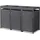 ML-Design Mülltonnenbox 200 x 80 x 124 cm anthrazit