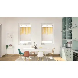 Lichtblick Plissee Klemmfix, ohne Bohren, blickdicht, Flowing Honey - Gelb«