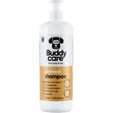 Haferflocken-Hundeshampoo von Buddycare - Shampoo für Hunde mit gereizter Haut - Beruhigend und Feuchtigkeitsspendend - Mit Aloe Vera und Pro-Vitamin B5 (1L)