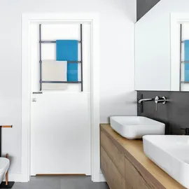 Relaxdays 10047840 Handtuchhalter, & -ring