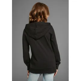 Kidsworld Kapuzenshirt in schwarz - Gr.: 140/146