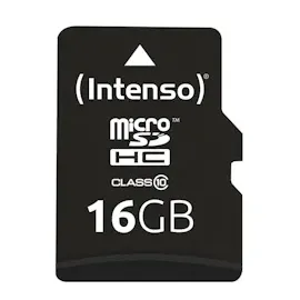 Intenso microSD Class 10 16 GB + microSD-Adapter