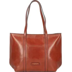 The Bridge Vittoria Shopper Tasche Leder 40cm  braun