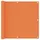 90 x 400 cm Orange Oxford-Gewebe