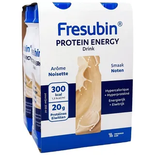 (27,38 EUR/l) Fresubin PROTEIN ENERGY Drink Nuss 4x200ml Trinkflasche