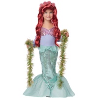 Meerjungfrau Kostüm Kind, Lil Mermaid 00015 (110/116)