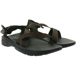 Chaco ZVOLV Herren Trekking-Sandalette mit zertifiziertem LUVSEAT-Fußbett Sandale J106589 Braun/Rot - 46