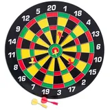 KARELLA Magnetisches Dartboard mit 6 Magnetpfeilen