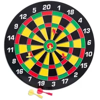 KARELLA Magnetisches Dartboard mit 6 Magnetpfeilen