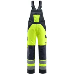 Warnschutz Latzhose "GOSFORD" Safe Light - 90C58 - gelb/schwarzblau