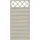 Andrewex Sichtschutzzaun Element Country 90 x 180 cm cream
