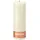 Bolsius Rustik Stumpenkerze 30 x 10 cm weiche perle