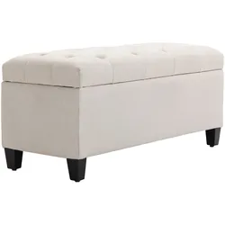 HOMCOM Sitzbank Polyester, Schaumstoff