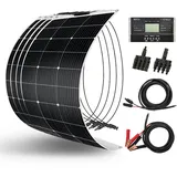 Flexibles 100W Solarmodul – 18V, monokristallin, wasserdicht