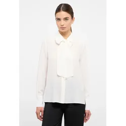Hemdbluse ETERNA "LOOSE FIT", Damen, Gr. 38, weiß, 100% Seide, modisch, Blusen