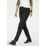 KangaROOS Chinohose gerade schwarz 36