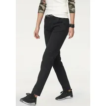 KangaROOS Chinohose gerade schwarz 36