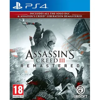 Playstation Games Ps4 Assassin ́s Creed Iii + Liberation Hd Remaster Durchsichtig PAL Durchsichtig PAL