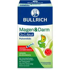 Bullrich Magen & Darm 2in1 Akut Pulversticks 12 St.