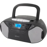KENDO Boombox 24EX CD-Kassettenspieler - LCD-Display