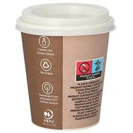 Papstar Trinkbecher Coffee To Go 0,3 l 10 St. Mehrfarbig