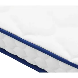 vidaXL Memory-Schaum-Matratze 90x190x17 cm Weiß