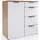WIMEX Kombikommode 81 x 84 x 41 cm Weiß / Beige