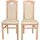 moebel-direkt-online Esszimmerstuhl Linda beige 2er Set