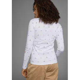 KangaROOS Langarmshirt Weiß 52/54