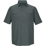 KILLTEC Herren, Funktionshemd/Outdoorhemd Kurzarm Schnelltrocknend KOS 63 MN WVN SHRT, dunkelgrün, L, 43777-000