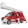 Bruder 02673 Sprinter Feuerwehr mit Drehleiter, Pumpe und Light + Sound Mod