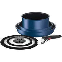 Ingenio IH Blue Marquis Unlimited Tefal L7799192 Kochgeschirr, 6-teilig, für alle Herde + Induktion
