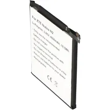 AccuCell Akku passend für ZTE Nubia N2, Li-Polymer, 3,85V, 4800mAh, 18,5Wh, built-in, ohne Werkzeug