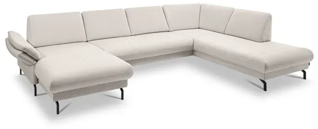 Segmüller Werkstätten Wohnlandschaft Mara02 Stoff Grau