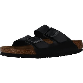 Birkenstock Arizona Naturleder schmal schwarz 41