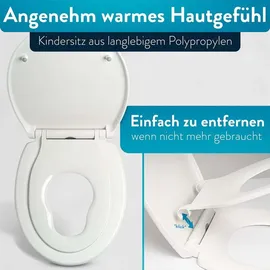 Benkstein Toilettensitz mit Absenkautomatik Weiß