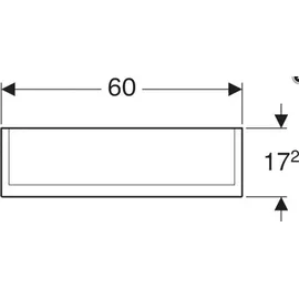 Geberit Option Plus 60 cm