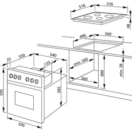 Amica EHC 933041 E