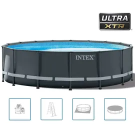 Intex Ultra XTR Frame Pool Set 488 x 122 cm inkl. Sandfilteranlage 26326GN