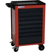 ADB Werkzeugwagen Basic rot, 8 Schubladen