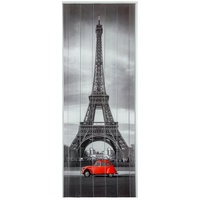 Standom Falttür Schiebetür Tür mit Motiv Eiffelturm Türbreite bis 83 cm H. 203 cm (1 Karton, 1-St., 1 Set), Öffnung - Motivseite von rechts nach links bunt