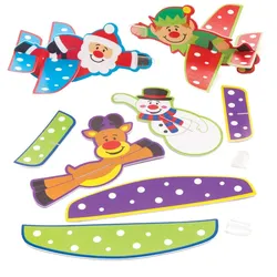 Gleiter "Festliche Freunde"  (pro Set 8) Weihnachtsspielzeug