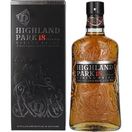Highland Park 18 Years Old Single Malt Scotch 43% vol 0,7 l Geschenkbox