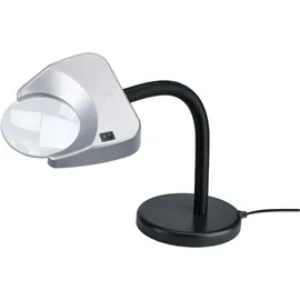 Schweizer Standlupenleuchte Tech-Line Vergr.2x LED Linsen-D.120mm SCHWEIZER
