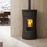 Edilkamin Cherie 11 EVO Pelletofen Stahl Dunkelgrau