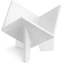 Zomo VS-Box Space (Platten), CD- & Schallplatten Aufbewahrung, Weiss