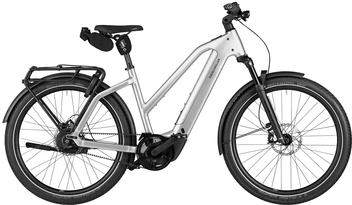 Riese & Müller Charger5 vario 800 Wh Damen Mixte silber 2026 - 27,5