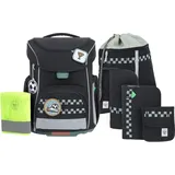 Lässig Schulranzen Set Slim Unique black